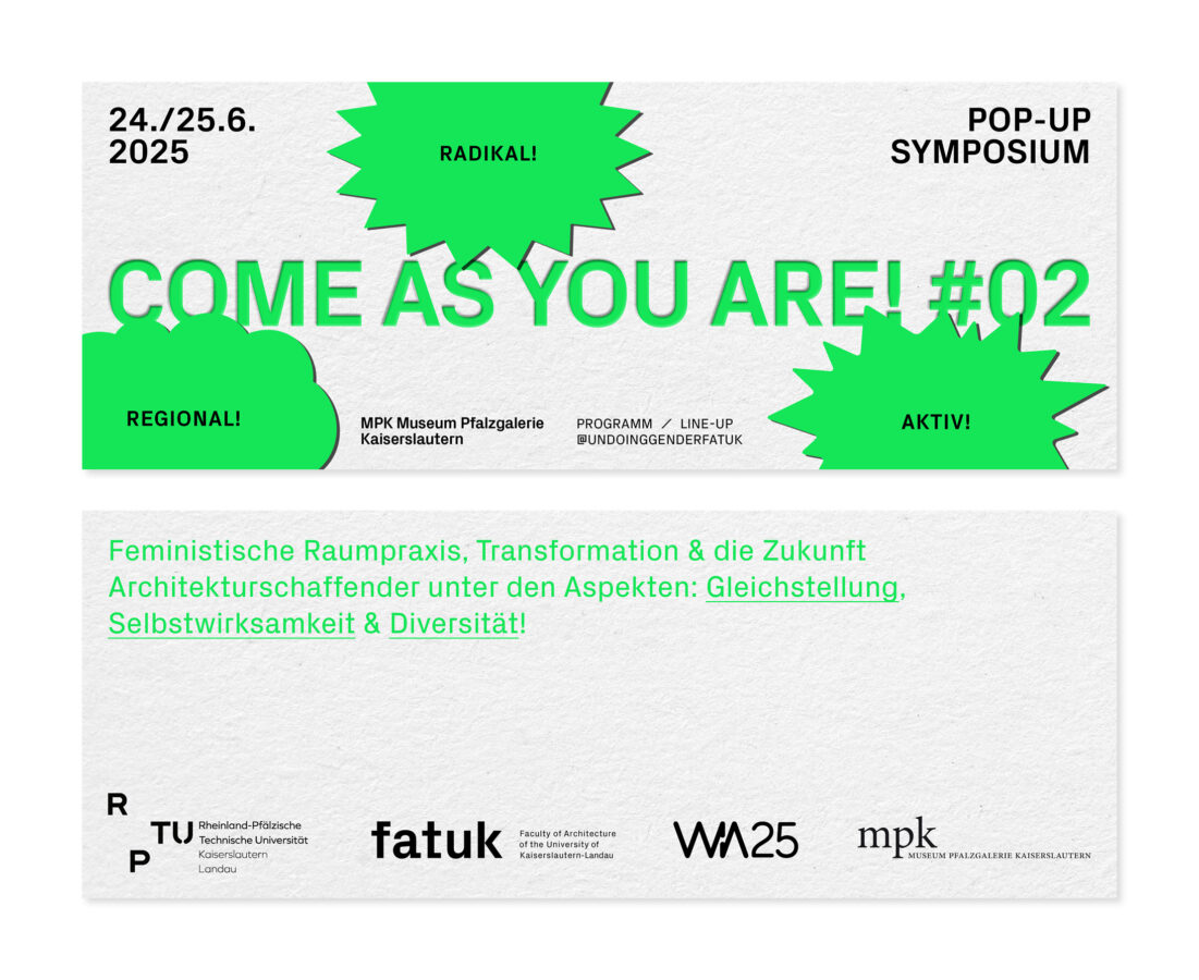 COME AS YOU ARE #02: AKTIV – RADIKAL – REGIONAL
